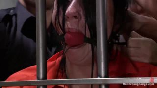 Angell Summers (French Hottie gets pounded by 5 prison gu...-2