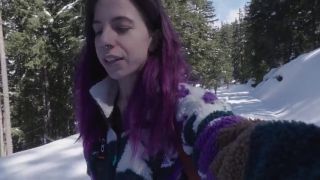 Outdoor VLOG n14  Lesbian Experience in the Mountain - Outdoor and double dildo FT Goodgirlanddad-4