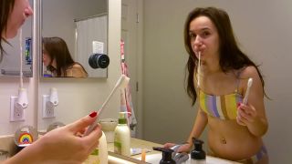 xxx clip 33 leya falcon femdom GoddessMayHere – Teeth Brushing, femdom pov on fetish porn-6