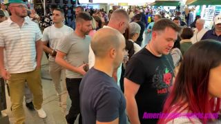 amateur femdom strapon The Mean Girls - Goddess Platinum - Public Mutt Crawl (1080 HD) - Public Humiliation, human pet on feet porn-7