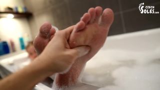 Czech Soles - Sexy Dita taking bath and showing her feet on fetish porn bobbi starr femdom-7