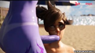 [GetFreeDays.com] Overwatch futa widowmaker creampied tight pussy teaser 3D animation Adult Video November 2022-0