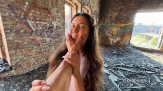 Katty West - Sex In An Abandoned Old House Full HD - Public sex-1