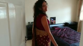 Sexy Jill Indian Red Saree Bhabhi Caught Watching Porn By Devar Fuck Desi Hindi Audio - 720p-1