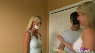 Aaliyah Taylor and Cory in painfully bound-0