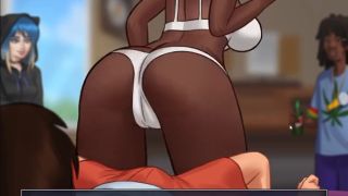 Hentai Korean big mom in summer time-5