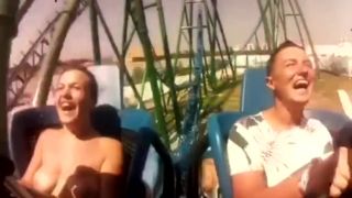  Downblouse - ROLLERCOASTER TIT FLASH, voyeur on voyeur-2