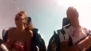  Downblouse - ROLLERCOASTER TIT FLASH, voyeur on voyeur-8