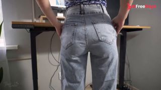 [GetFreeDays.com] Milf Secretary In High Weist Jeans Teases Her Nice Butt Sex Leak March 2023-3