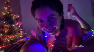 Katty West - Minipack 2 Made a guy a Christmas blowjob and swallowed his cum with pleasure-9