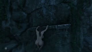 Solo Female Shadow of the Tomb Raider Nude Game Play Ep 02-7