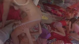 Jeannie Marie Sullivan in  Anita Blue and Sammie Rhodes and Aubery Banks and Jeannie Marie Sullivan and Leah Luv in Girls Love Hard  (12:39) - Barely Legal lesbian Jeannie Marie Sullivan-0