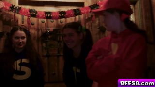 6210 Besties Girls Only Halloween In Slutty Costumes-1