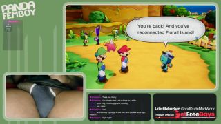 [GetFreeDays.com] PandaFemboy Plays Mario and Luigi Brothership Part 7 Adult Stream May 2023-2