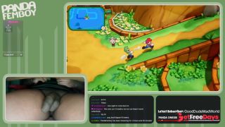 [GetFreeDays.com] PandaFemboy Plays Mario and Luigi Brothership Part 7 Adult Stream May 2023-6