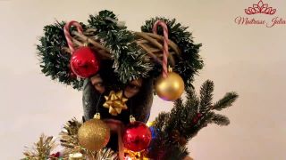 Clips4sale Maitresse Julia and his slave wish you a Merry Christmas (Femdom porn)-9