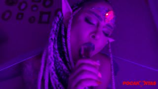 porn clip 8 macro fetish PocahontasBR – Pocahontas Sitting with Ass on Glass Dildo, superheroines on fetish porn-2