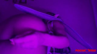 porn clip 8 macro fetish PocahontasBR – Pocahontas Sitting with Ass on Glass Dildo, superheroines on fetish porn-7