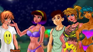 LoveSkySan - High School Days (RichyCapy) - Part 19 - Rave Party Lingerie And Boobs By LoveSkySanHentai-4