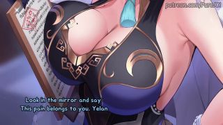 PureJOI - [Short Ver.] Destroy your filthy balls with Yelan (CBT JOI)-2