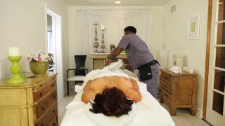 Black Masseur For Mature Woman massage Vanessa Videl-1