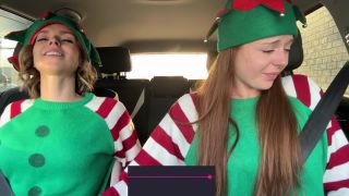 Nadia Foxx  Serenity Cox As Horny Elves Cumming In Drive Thru With Remote Controlled Vibrators  4K 1080p-6