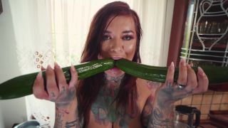 free adult clip 48 bdsm erotika seks video bdsm porn | Sabien DeMonia – DP Cucumber Salad | bdsm-9