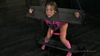 Chastity Lynn - Little Chastity Lynn is roughly fucked in....-5