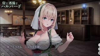 hbutton - (H GAME)酒と酒場とハルバート　接客Hシーン　エロ同人-2