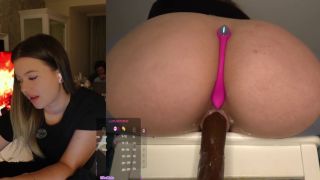 Big tits gf fucked by bf and his stepdad  Brunette Scarlett Alexis-5