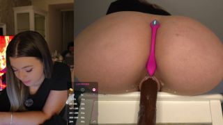 Big tits gf fucked by bf and his stepdad  Brunette Scarlett Alexis-6