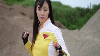 [SuperMisses.com] MSZ-12 Blame a Super Heroine With Special Attack: Beast Ranger -Beast Yellow (FHD ver.)-038-1