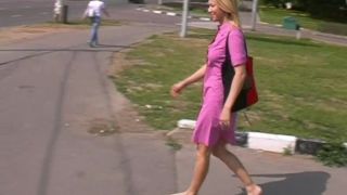 Bare Feet In The City Video - Olya 2005-06-23-5