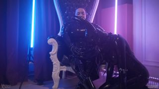 [K2S.CLUB] Femdom Adventures - Mistress Karino - Smoking Latex Shining And Boot Worship With Latex Devil - 4K 2160P-0