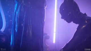 [K2S.CLUB] Femdom Adventures - Mistress Karino - Smoking Latex Shining And Boot Worship With Latex Devil - 4K 2160P-5