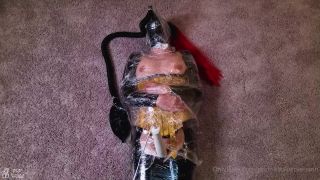 poperversion ---RubberDoll Gets Mummified & Made to Cum-- Dressed in black  - by portraitofperversion from OnlyFans-4