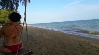 adult video 28 REGINA NOIR BEACH SWING 2 on femdom porn light femdom-0