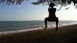 adult video 28 REGINA NOIR BEACH SWING 2 on femdom porn light femdom-3