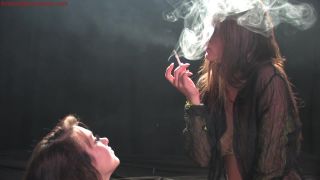 SmokingDomination presents Mistress Denice K dominates female slave with her smoke | femdom | femdom porn femdom telegram-8