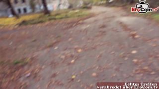 Extremely Risky Public Sex On Sex Date With Tattooed Blonde With Small.-0