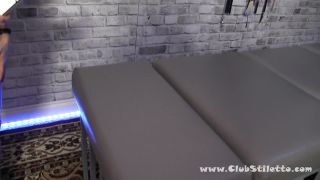 adult clip 35 hot blonde babe sex CLUB STILETTO FEMDOM: "KENNY, LISTEN WHILE I GET MY PUSSY LICKED", oral sex on feet porn-9