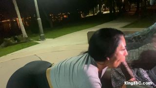 Outdoor night blowjob (Blowjob porn) Yvonna Carlo, Louie Smalls-0