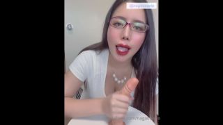 online adult video 22 Maria Nagai – White T and Pantyhose – Dildo Sucking on japanese porn big tits housewife-8
