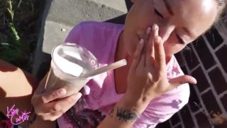 Kira Analquickie Mit Spermashake-9