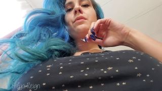 Played With In A Giantess’ Hand Freya Reign (Femdom porn)-4