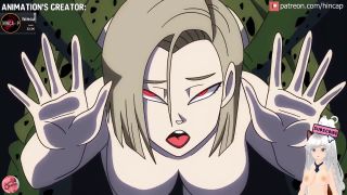 Jazziuu - Android 18 gets mercilessly fucked by Cell from Dragon Ball (Hinca animation) - Jazziuu-2