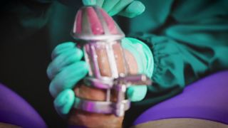DOMINA FIRE - Sadistic Nurse 6 Sounding In Chastity.-8