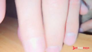 Semen flowing down that rich dick.-4