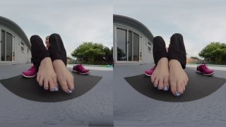 xxx video 27 xxSmiley – Stinky Feet & Sneakers VR – Femdom VR – Footworship, Shoejob, barefoot crush fetish on lesbian girls -6