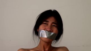 free porn video 41 hot brunette blowjob Princess Fucktoy – Tied to Chair and Mouth Taped, bondage on gangbang xxx-9